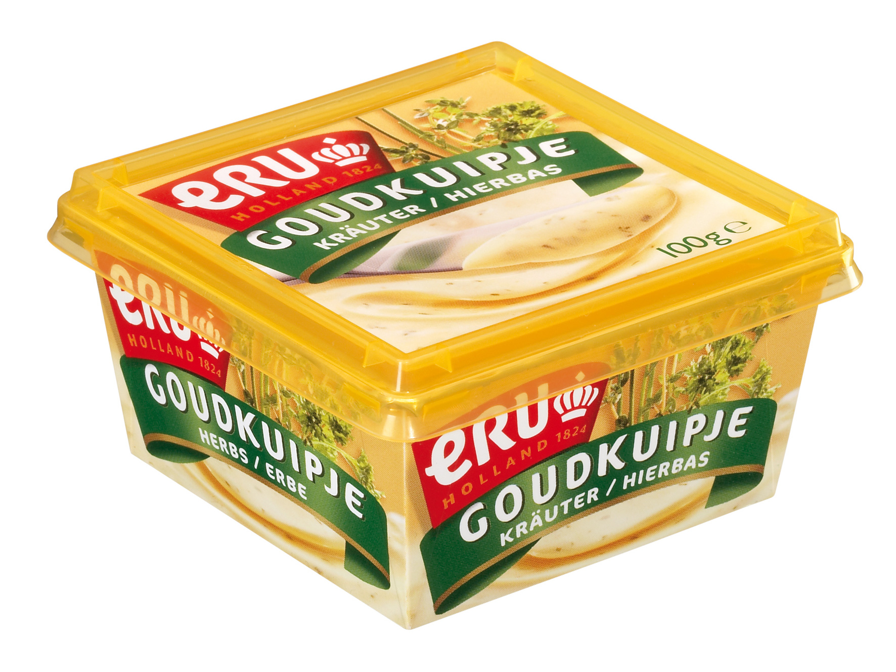 Queijo Eru Gouda E Ervas Barrar 100g