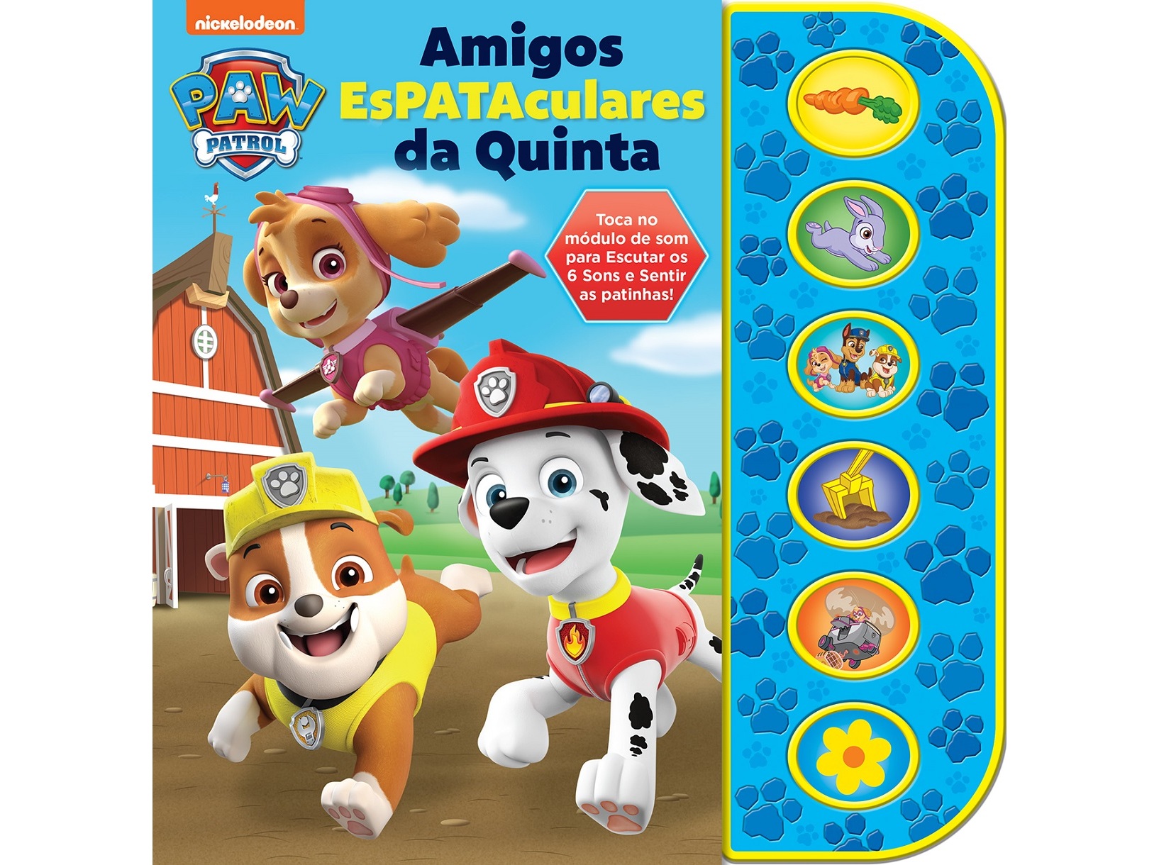 Livro Amigos Espataculares da Quinta de Nickelodeon ( Português )