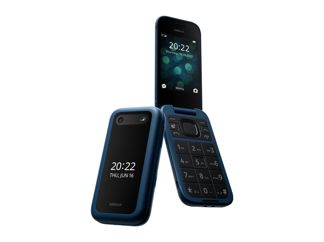 Feature Phone Nokia 2660 Flip Azul 2.8'