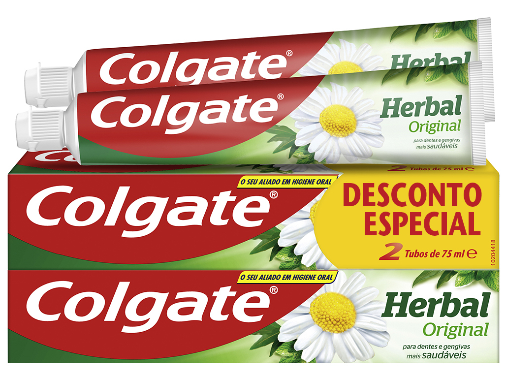 Pasta Dentífrica Colgate Colgate Herbal 2x75ml