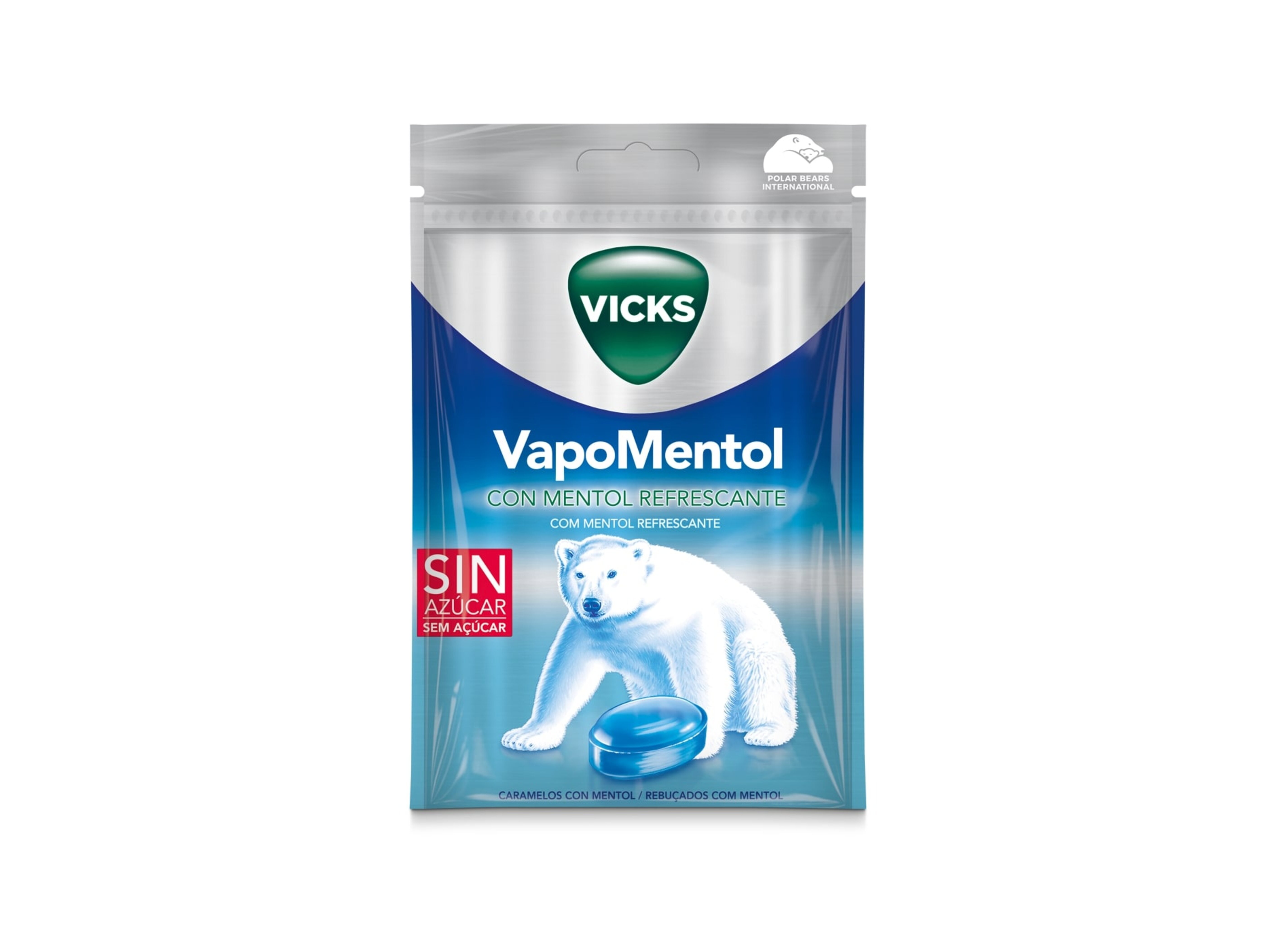 Rebuçados Vicks Vapomentol 72 G