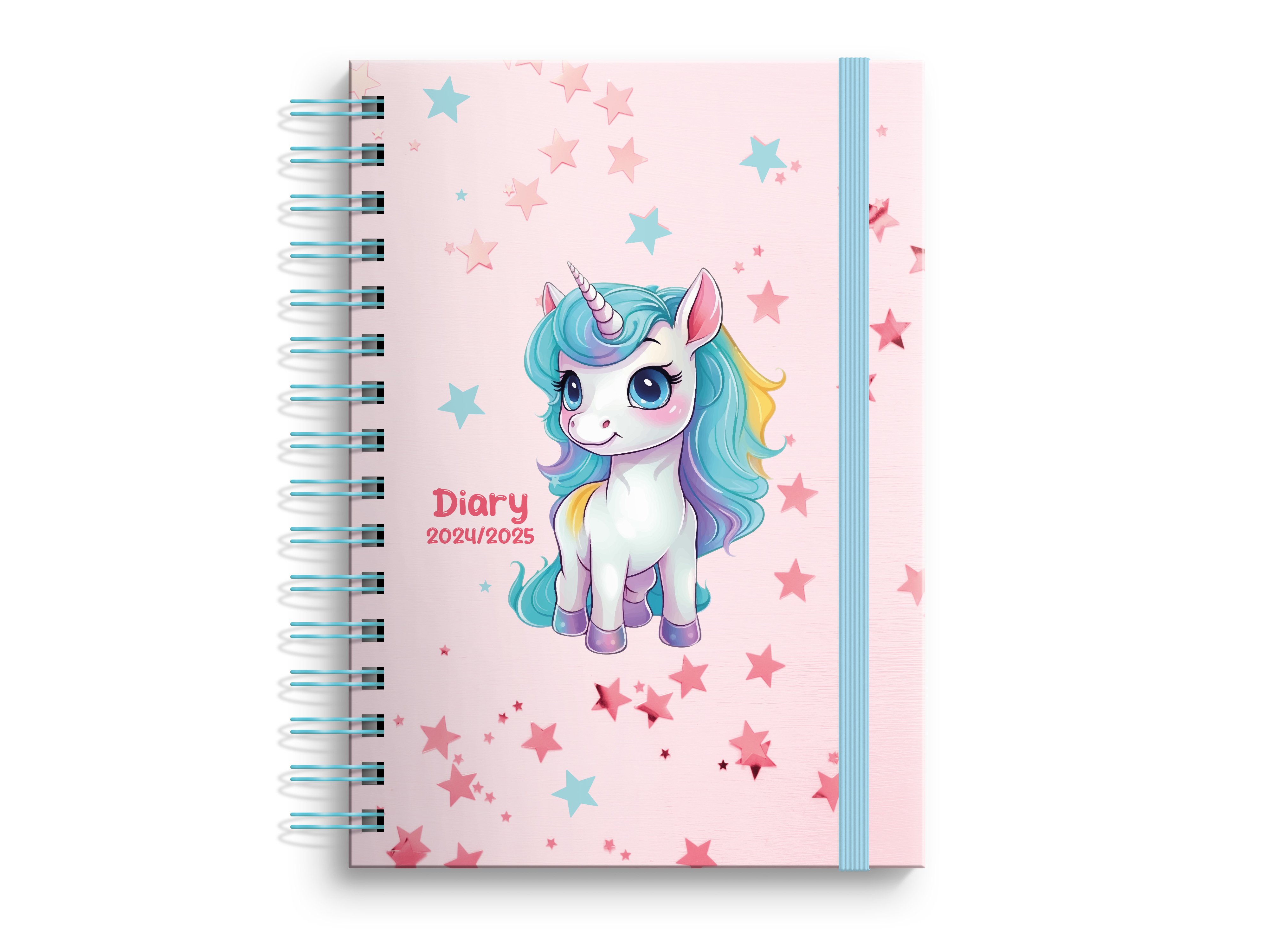 Agenda Escolar Semanal Ambar A5 Unicorn 14.4x21cm