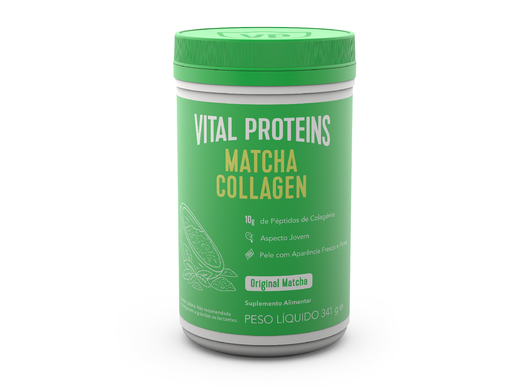 Colagénio Vital Proteins Chá Matcha 341g