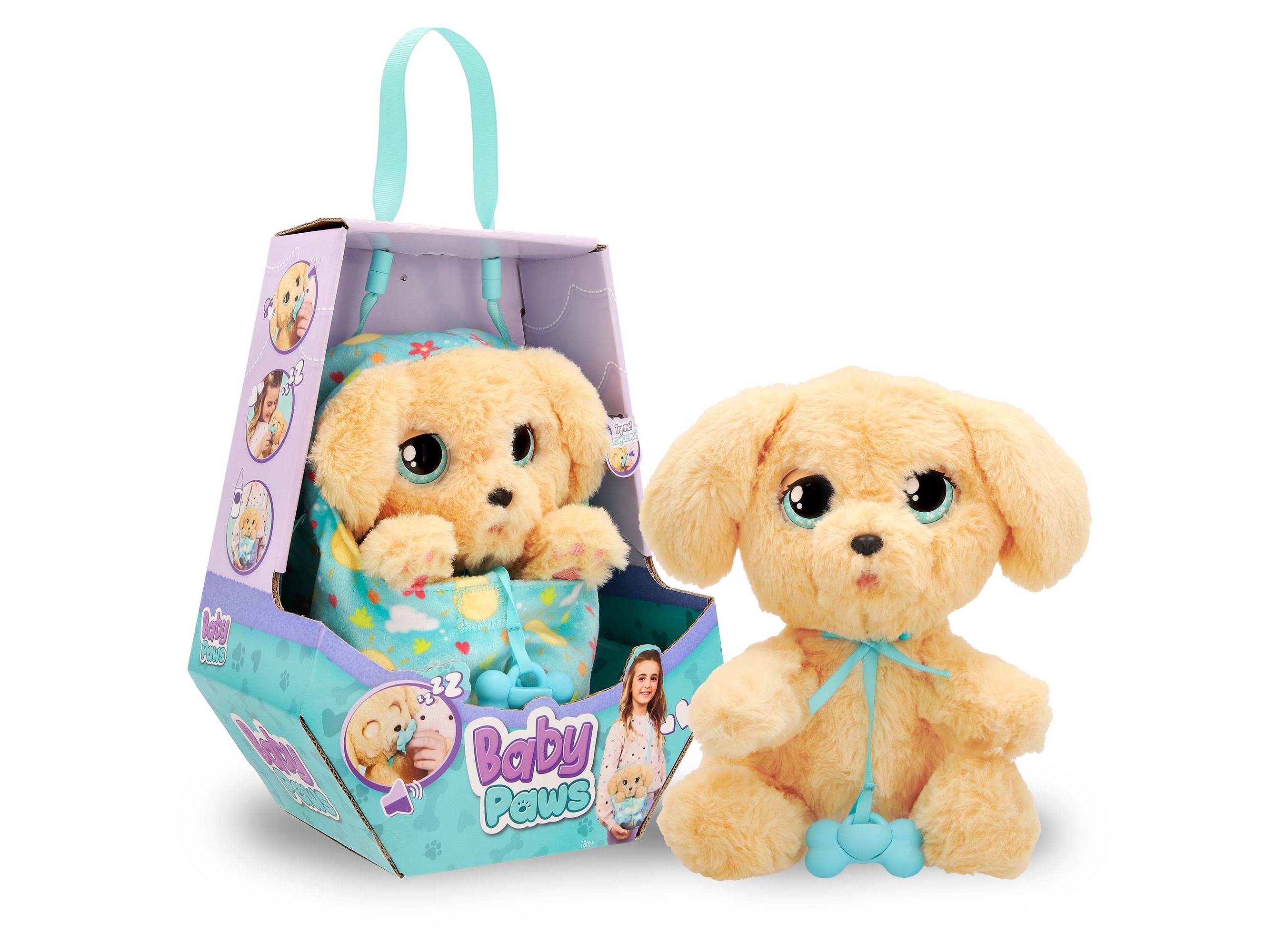 Peluche Labrador Baby Paws