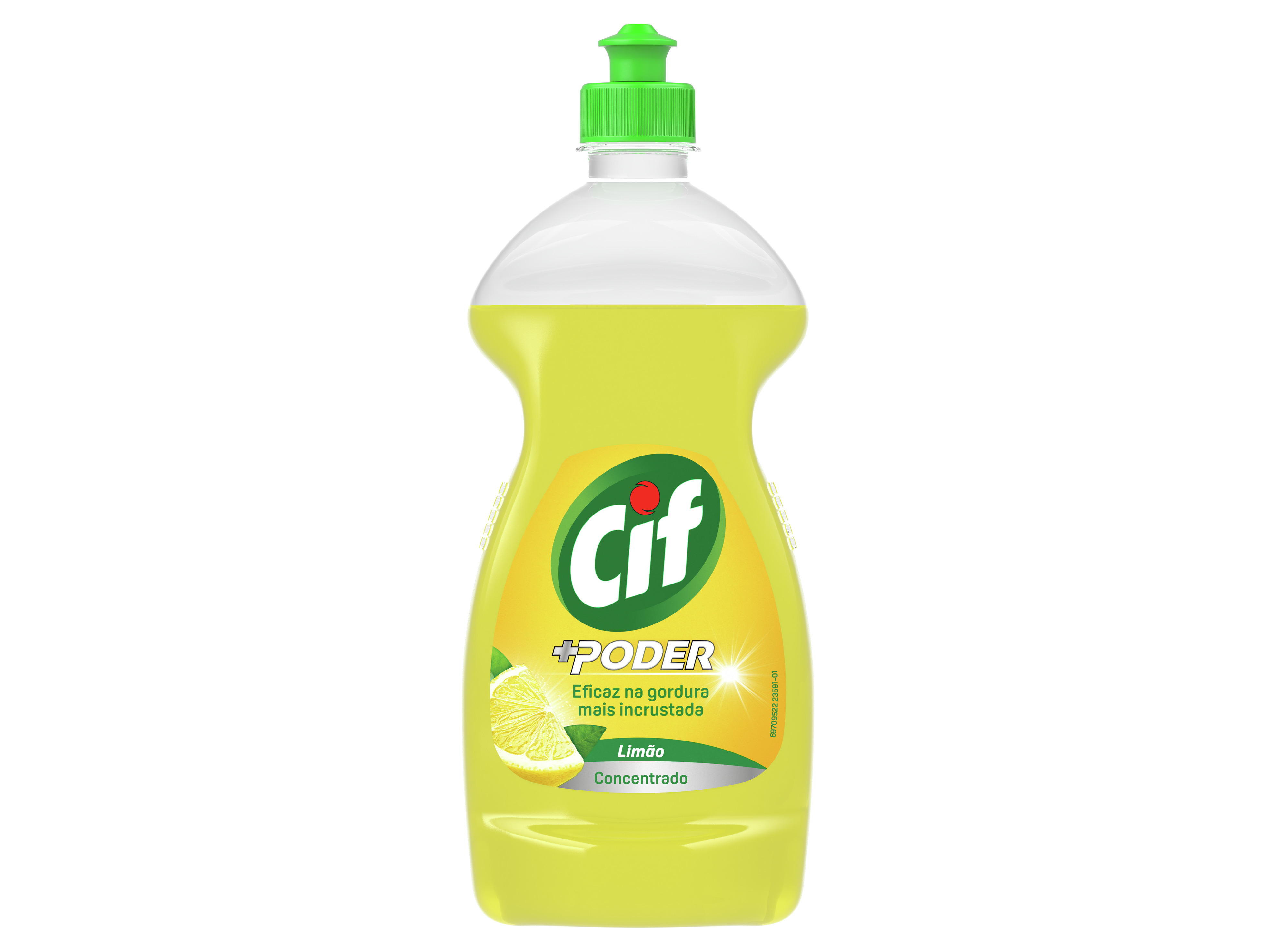 Detergente Cif Loiça Manual Concentrado Limão 600ml