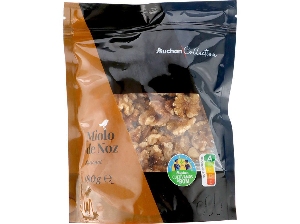 Miolo De Noz Auchan Collection Cultivamos O Bom 180 G