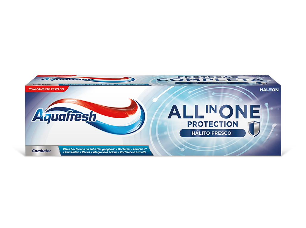 Pasta De Dentes Aquafresh All In One Halito Fresco 75ml