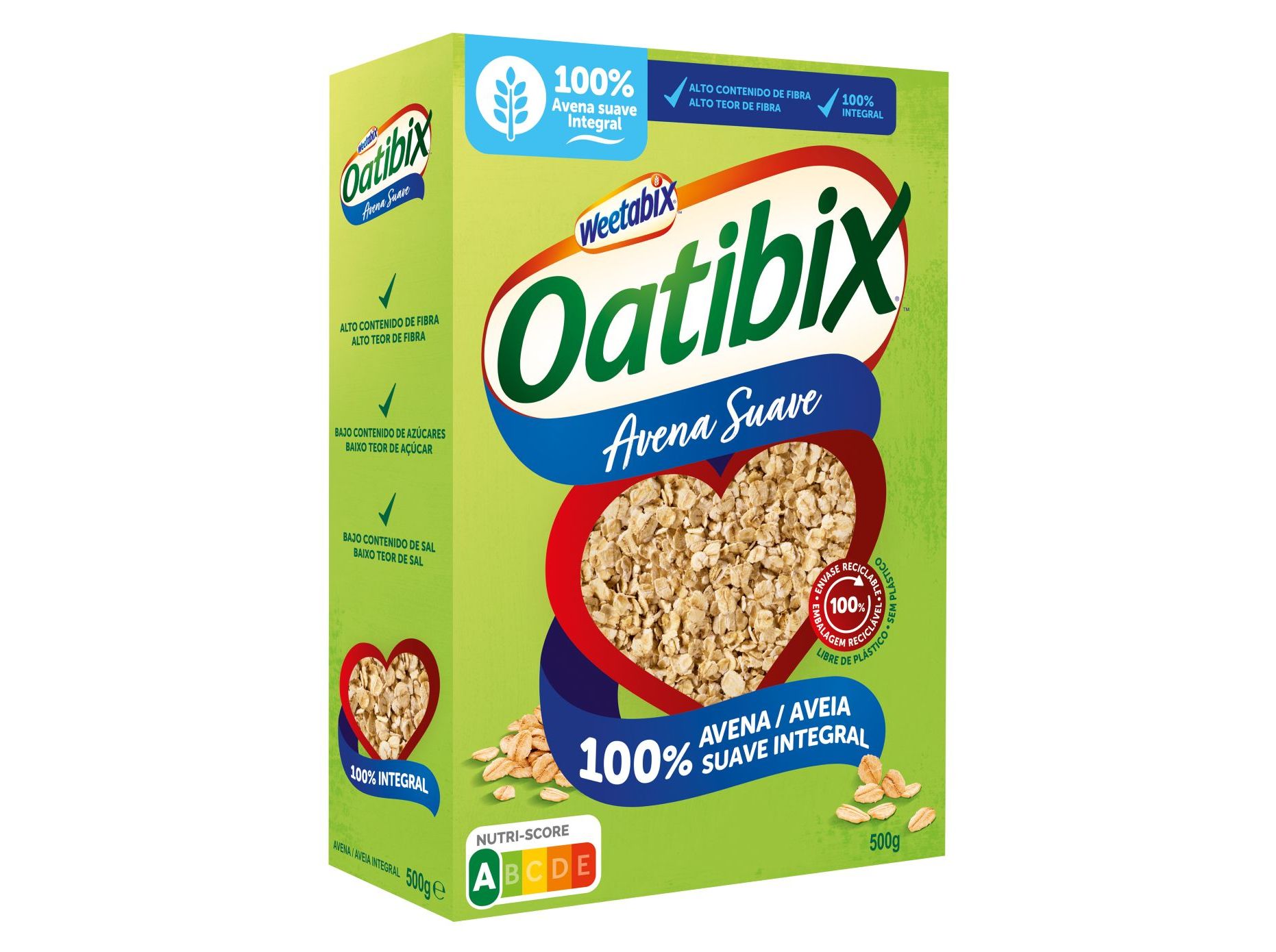 Flocos Weetabix Cereais Aveia 500g