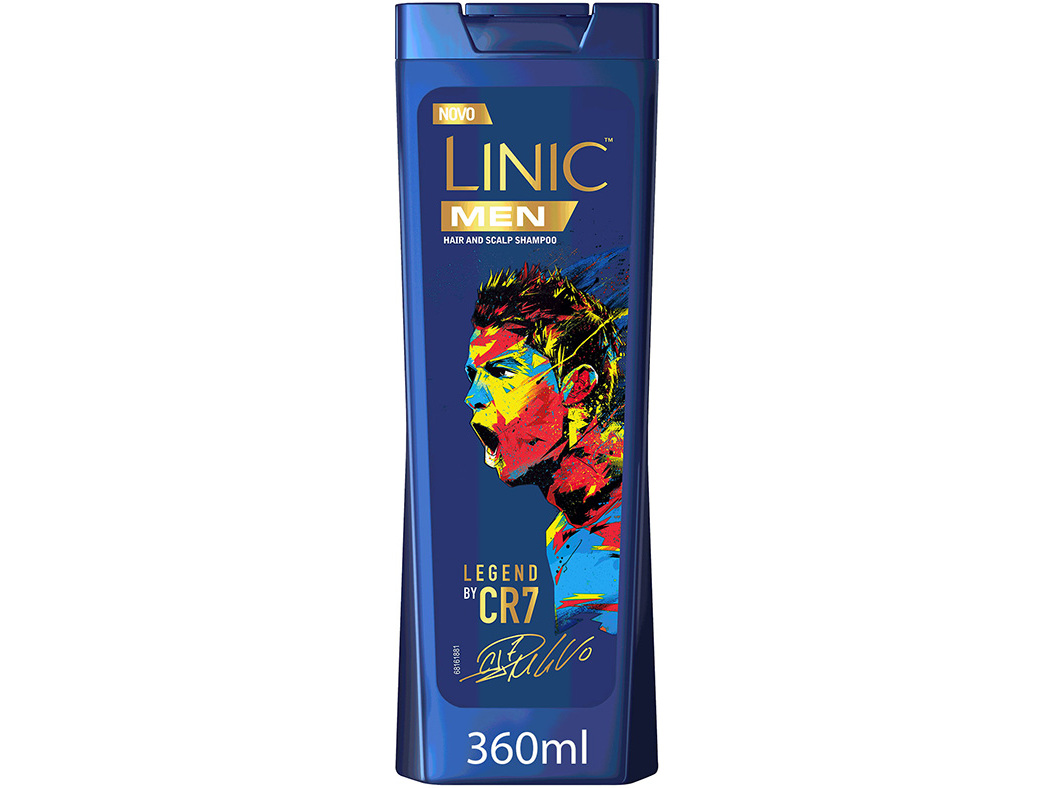 Champô Linic Anti-caspa Cr7 360ml