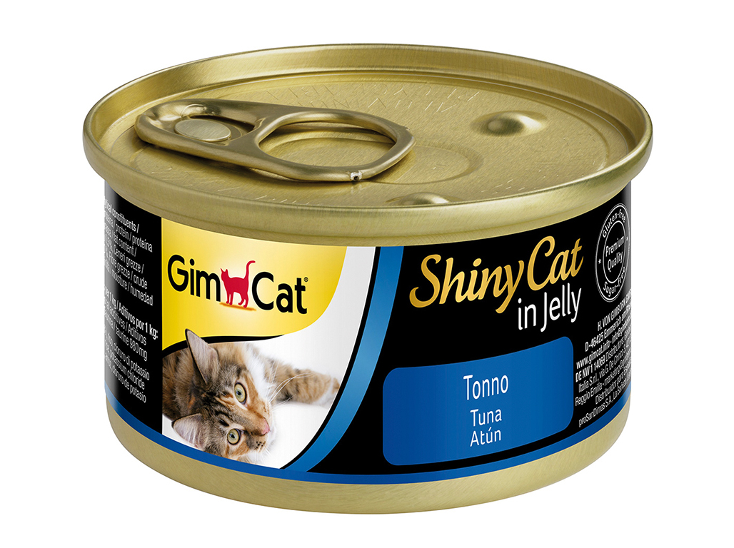 Comida Húmida Gato Gimcat Geleia Atum 70g