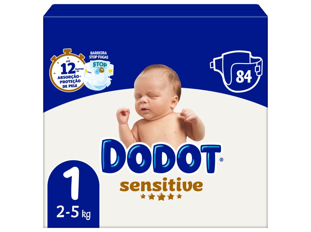 FRALDASDODOTSENSITIVET12-5KG84UN