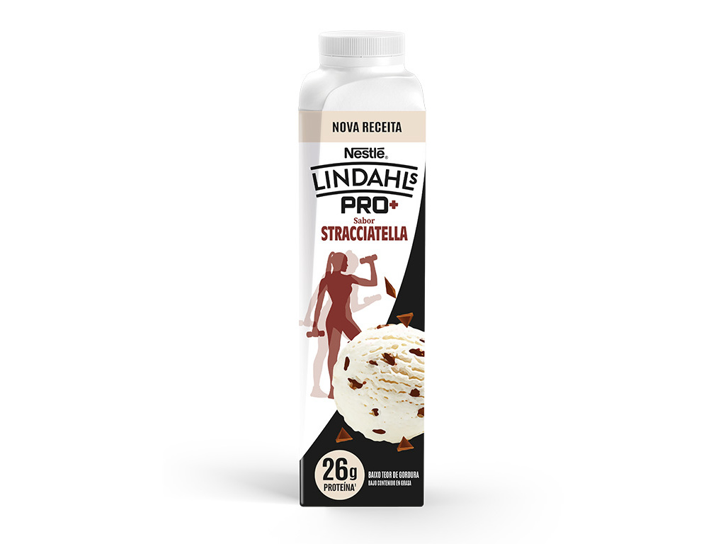 Iogurte Liquido Lindahls Stracciatella 330ml