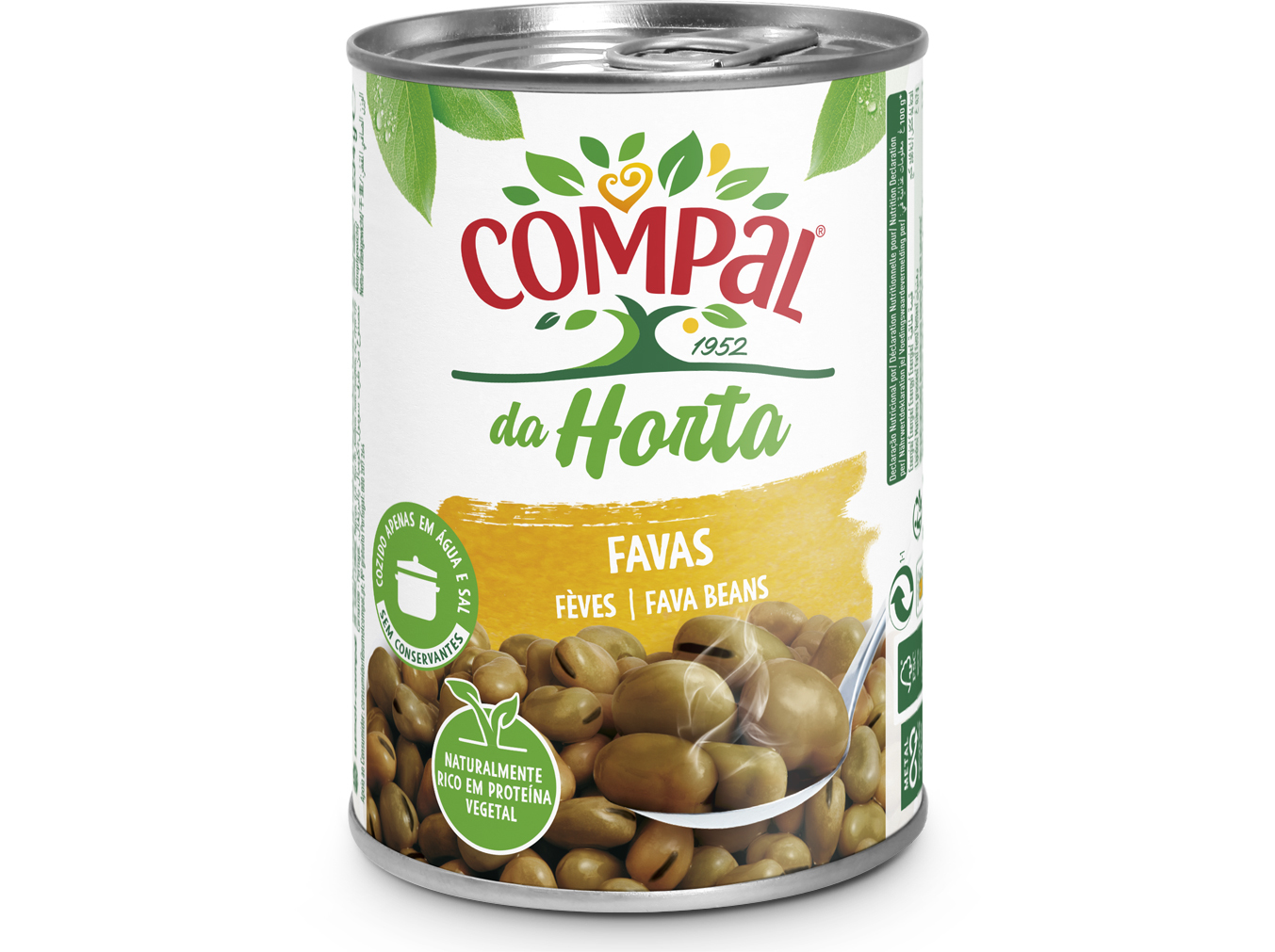 Favas Compal Horta 410g