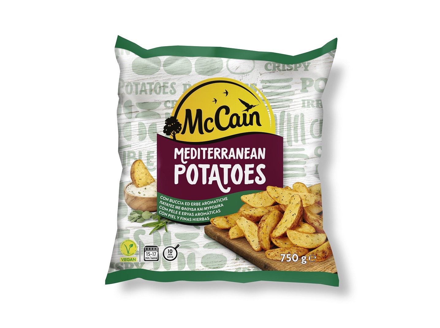 Batata Mccain Mediterrânea 750g