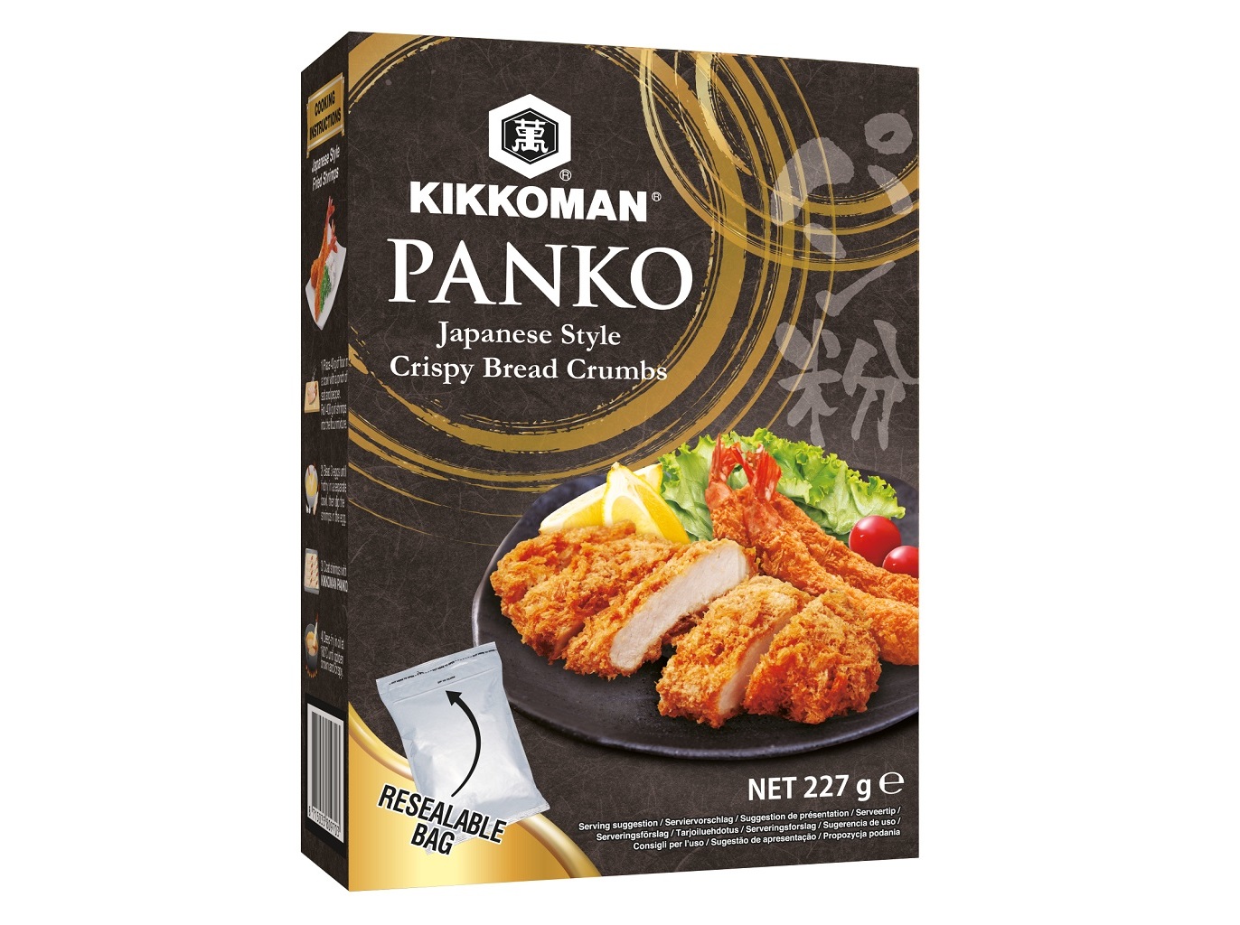 Pão Ralado Panko Kikkoman Japonês 227g