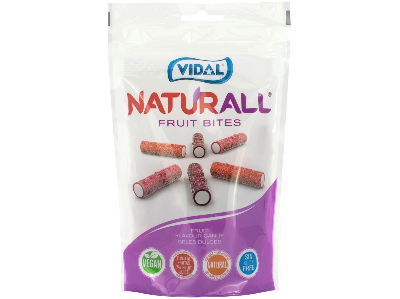 Gomas Vidal Naturall Fruit Bites 180g