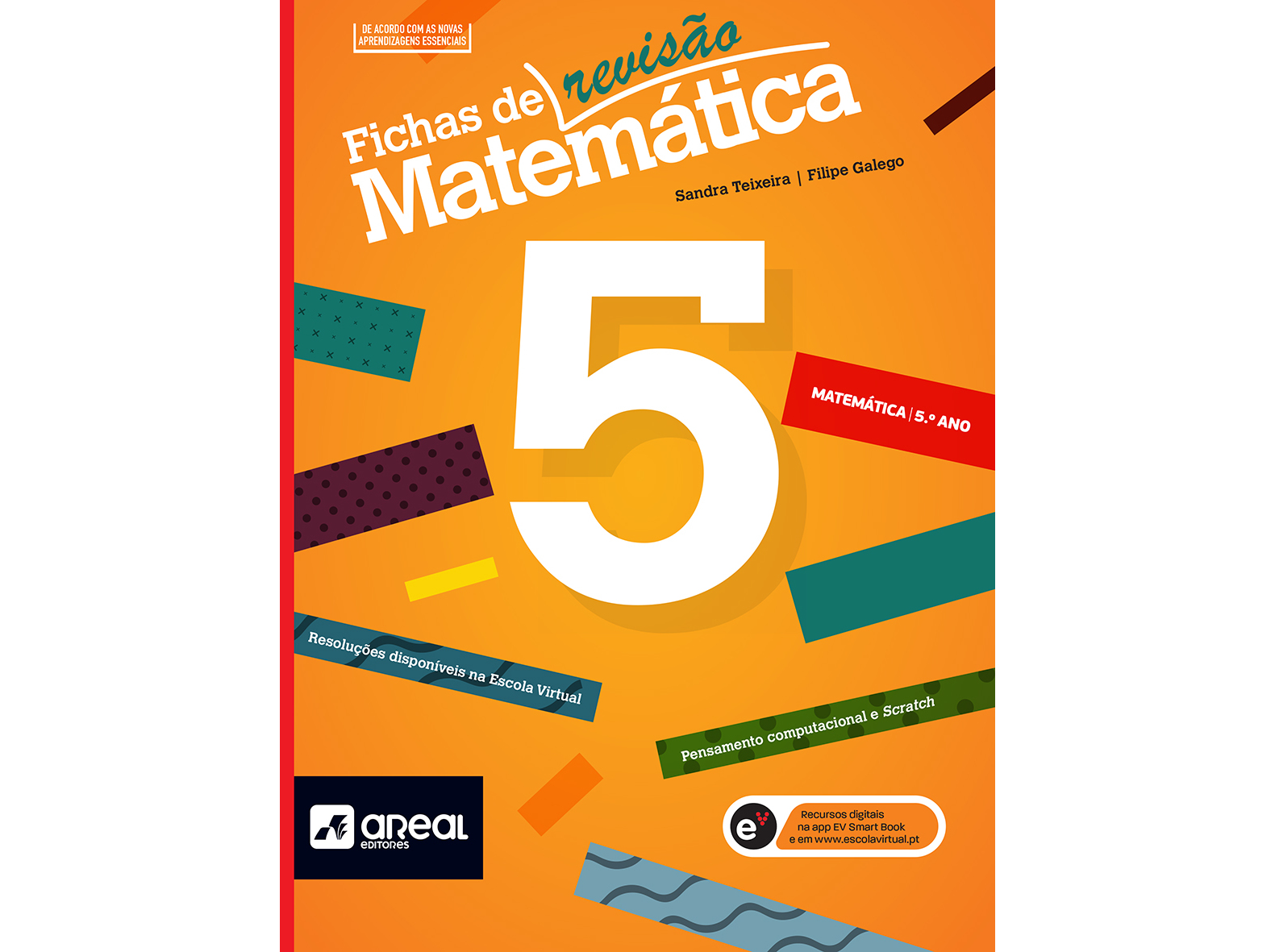 Livro Fichas De Matemática 5 - 5.º Ano