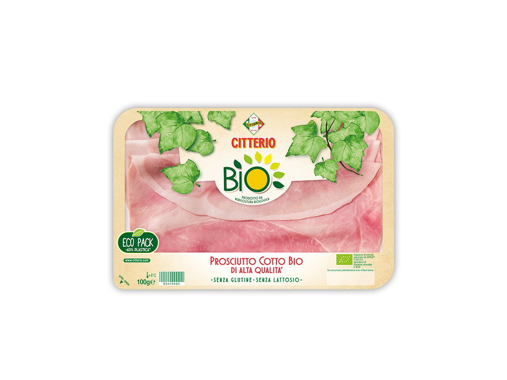 Fiambre Citterio Italiano Fatiado Bio 100g