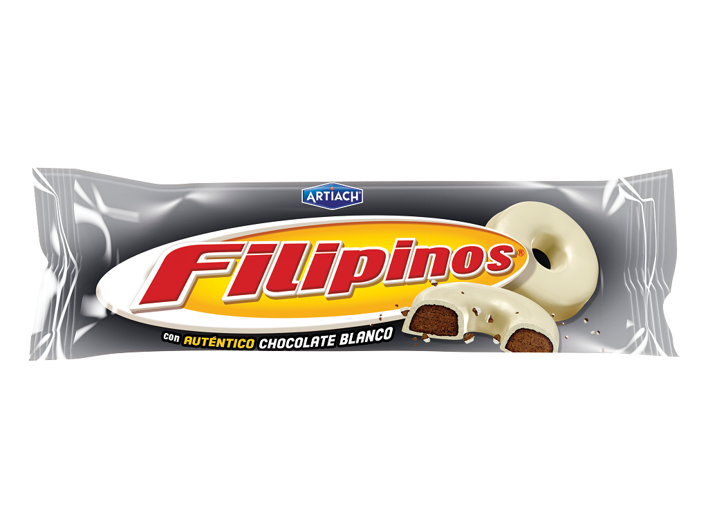 Bolacha Artiach Filipinos Choc Branco 128g