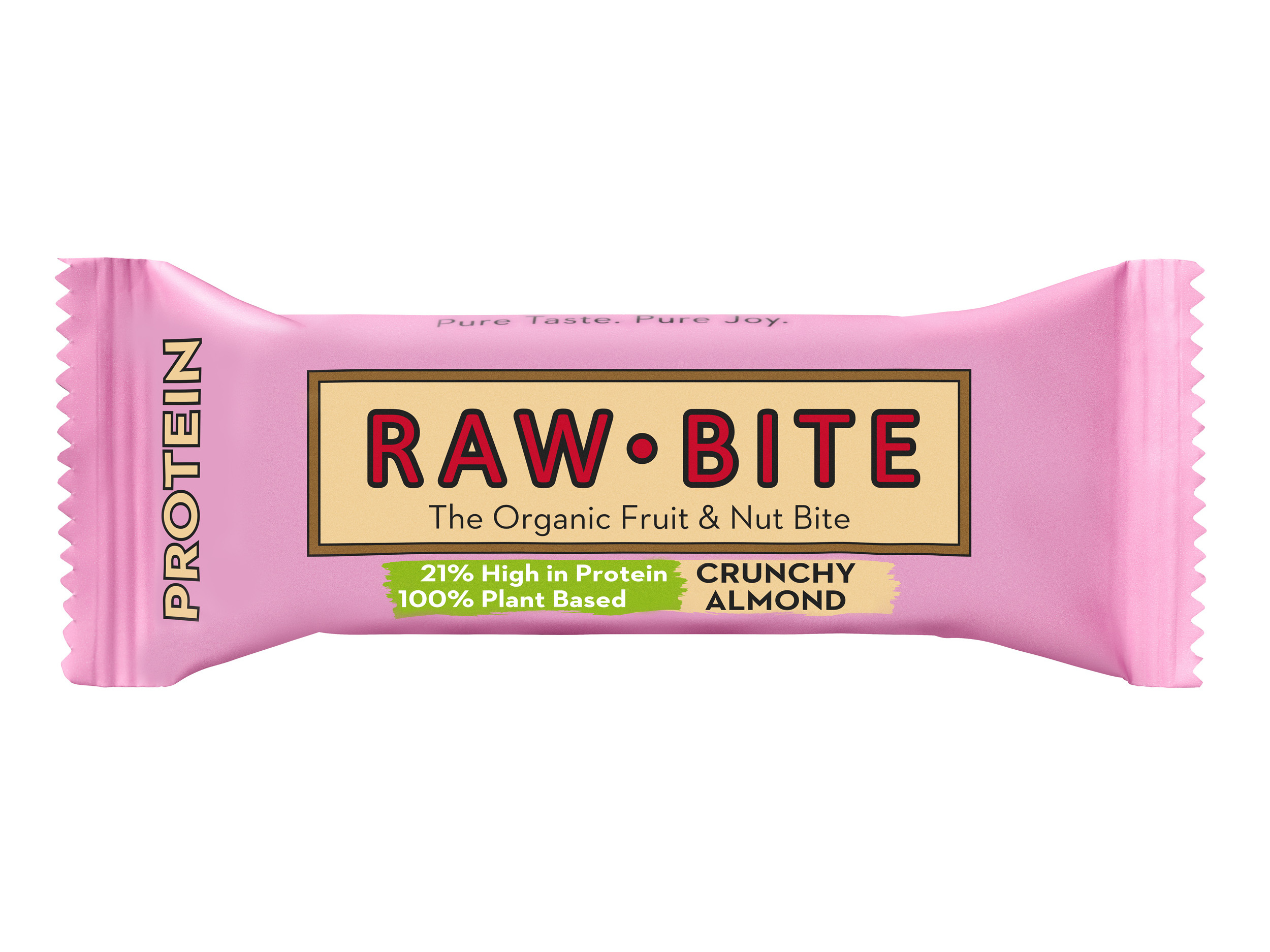 Barra Bio Raw Bite Proteína Amêndoa Crocante 45g