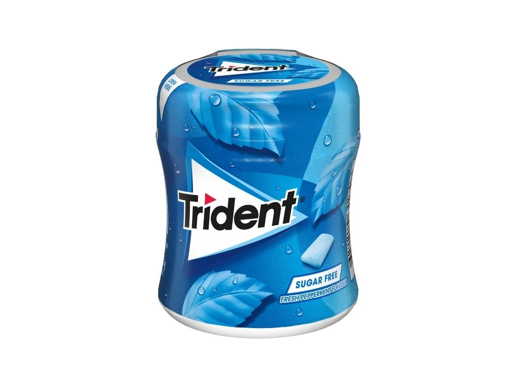 Pastilhas Trident Elásticas Bottle Peppermint 82.6g