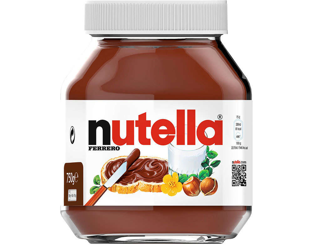 Creme Nutella De Barrar 750g