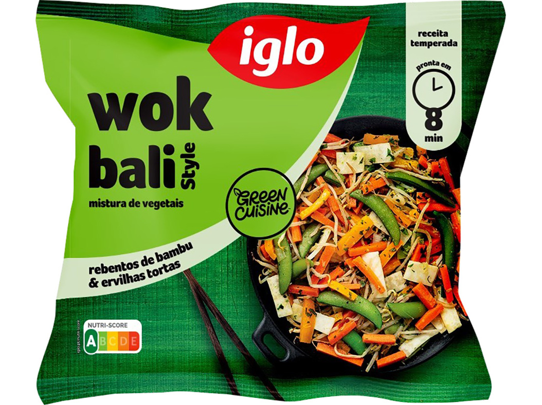 Wok Bali Iglo Green Cuisine 450g