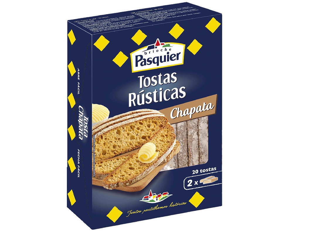 Tosta Brioche Pasquier Chapata 180 G