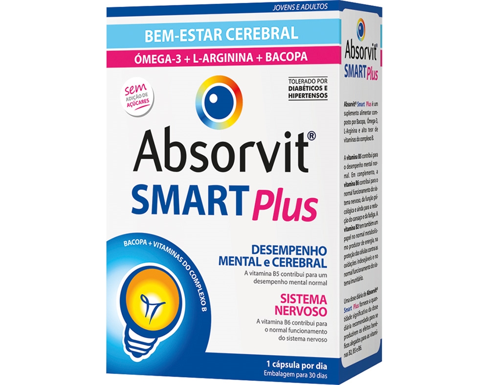 Absorvit Smart Plus 30 Cápsulas