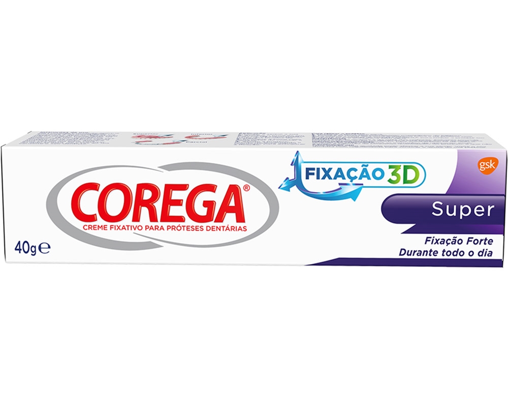 Corega Super Creme Fixador Prótese Dent 40g