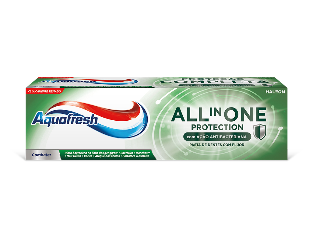 Pasta De Dentes Aquafresh All In One Antibacteriano 75ml