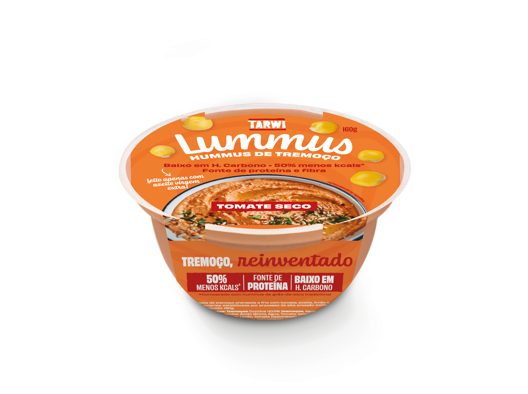 Hummus De Tremoço Tarwi Tomate Seco 160g