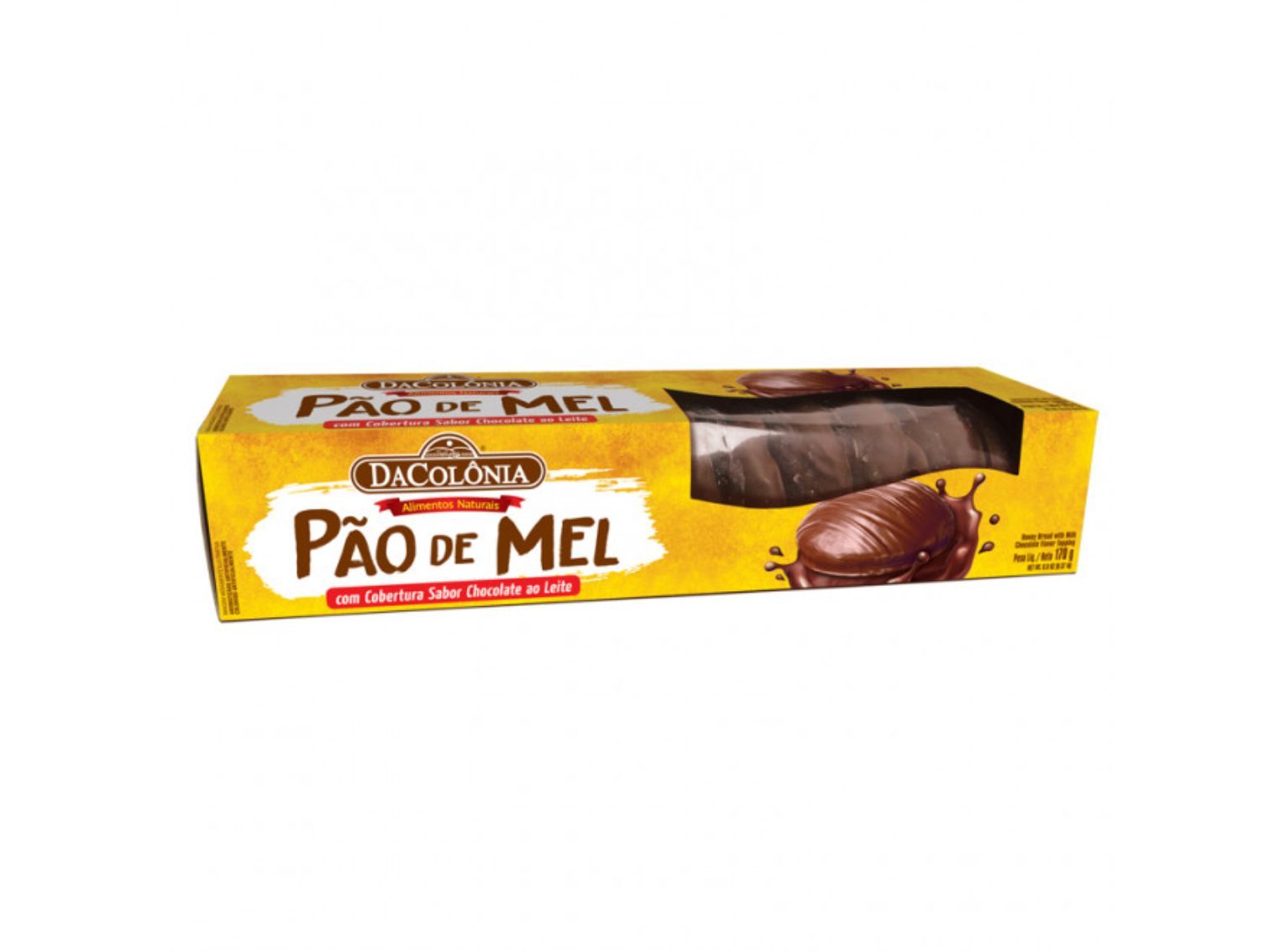 Pão De Mel Dacolônia Com Chocolate 170g