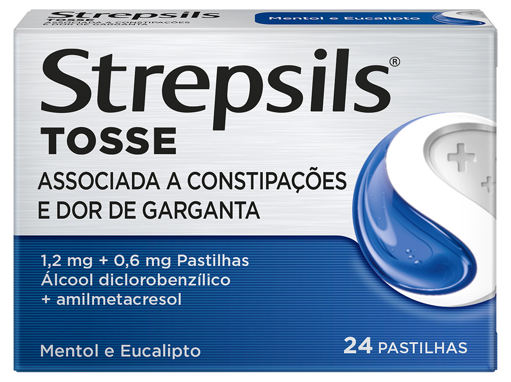 Pst Mentol e Eucalipto 1.2mg+0.6mg 24