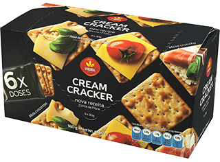 Bolacha Vieira De Castro Cream Craker Doses 180g