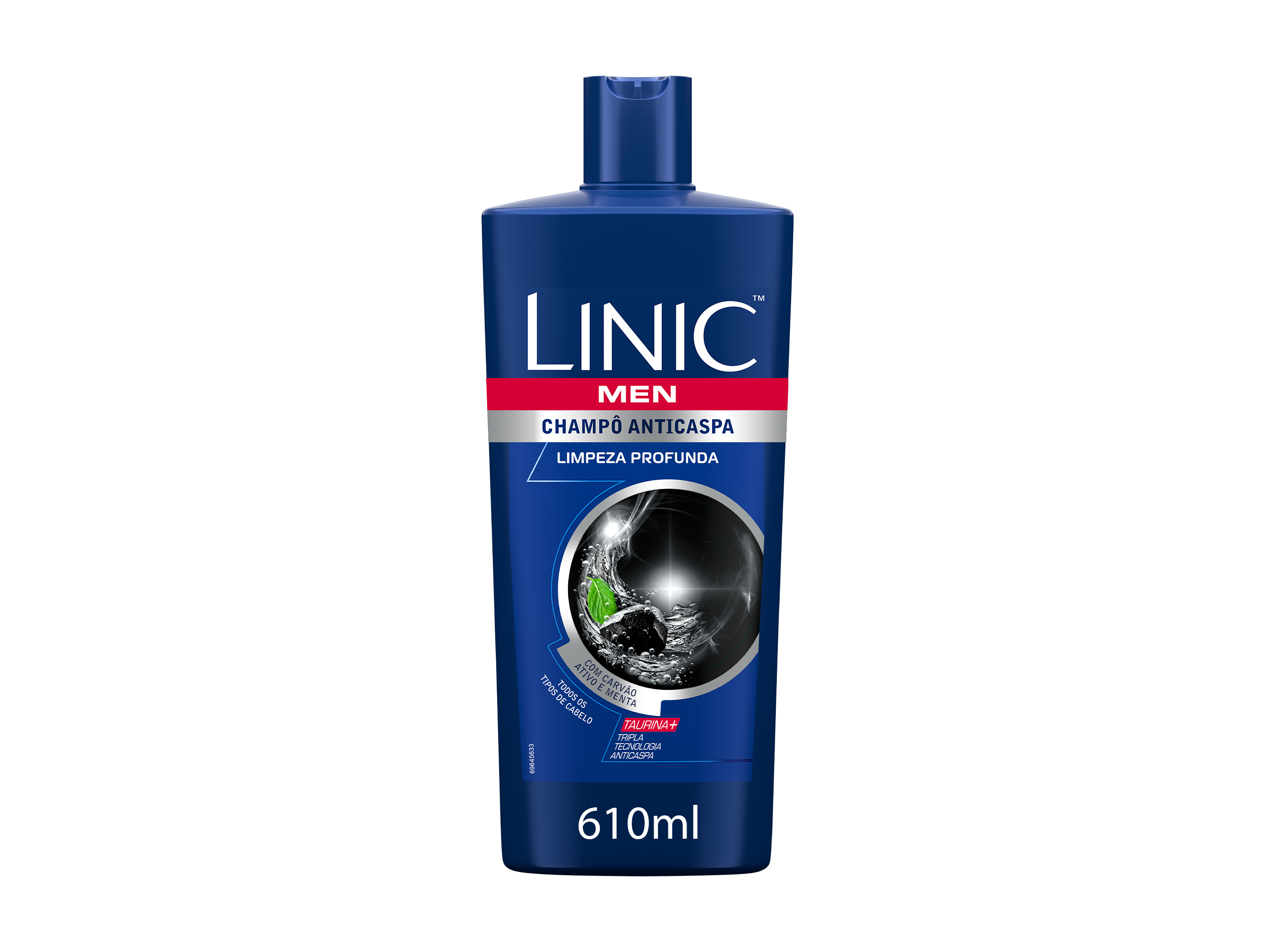 Champô Anti-caspa Linic Men Limpeza Profunda 610ml