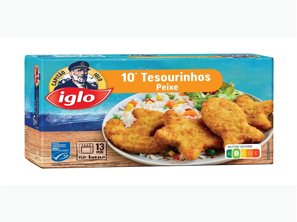 Tesourinhos De Peixe Iglo (10 Unid) 300g