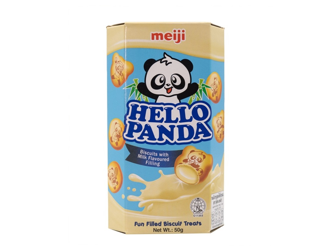 Bolacha Hello Panda Chocolate Branco 50g