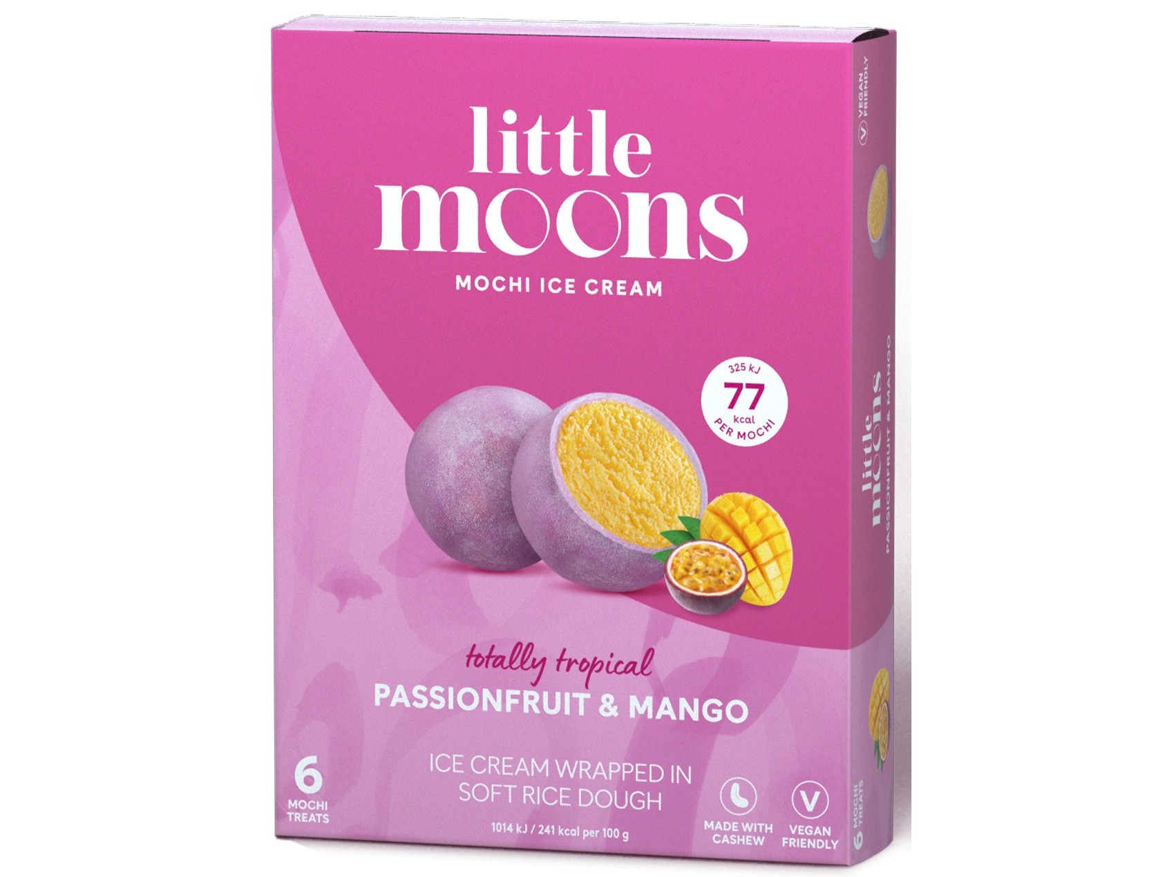 Gelado Mochi Little Moons Manga Maracujá 192g