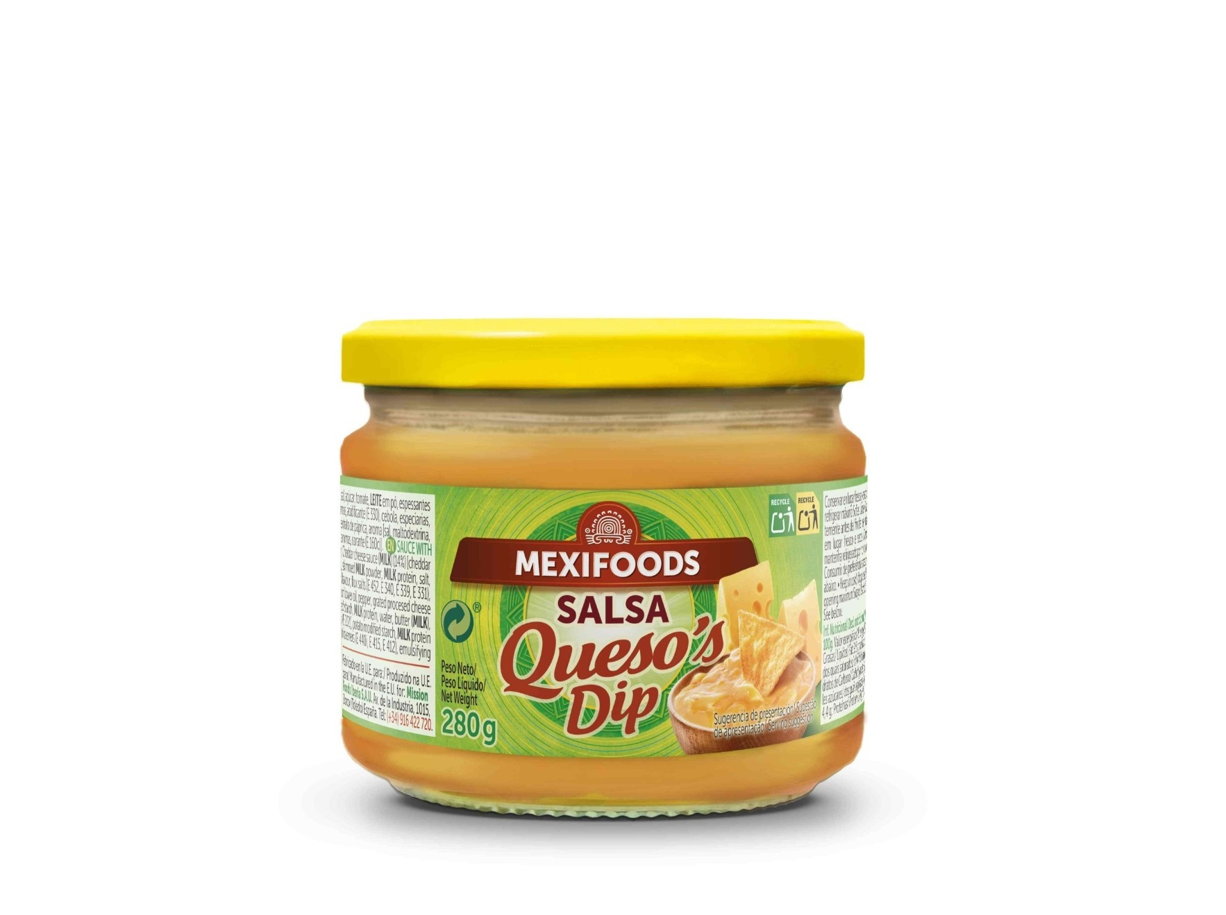 Molho Queijo Mexifoods Dip 280g