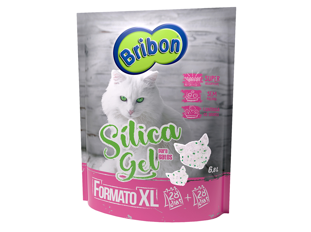 Sílica Gel P/gatos Bribon 6.8l