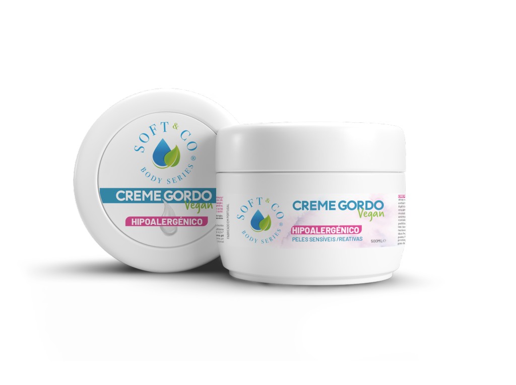 Creme Gordo Soft&co Hipoalergénico 500ml