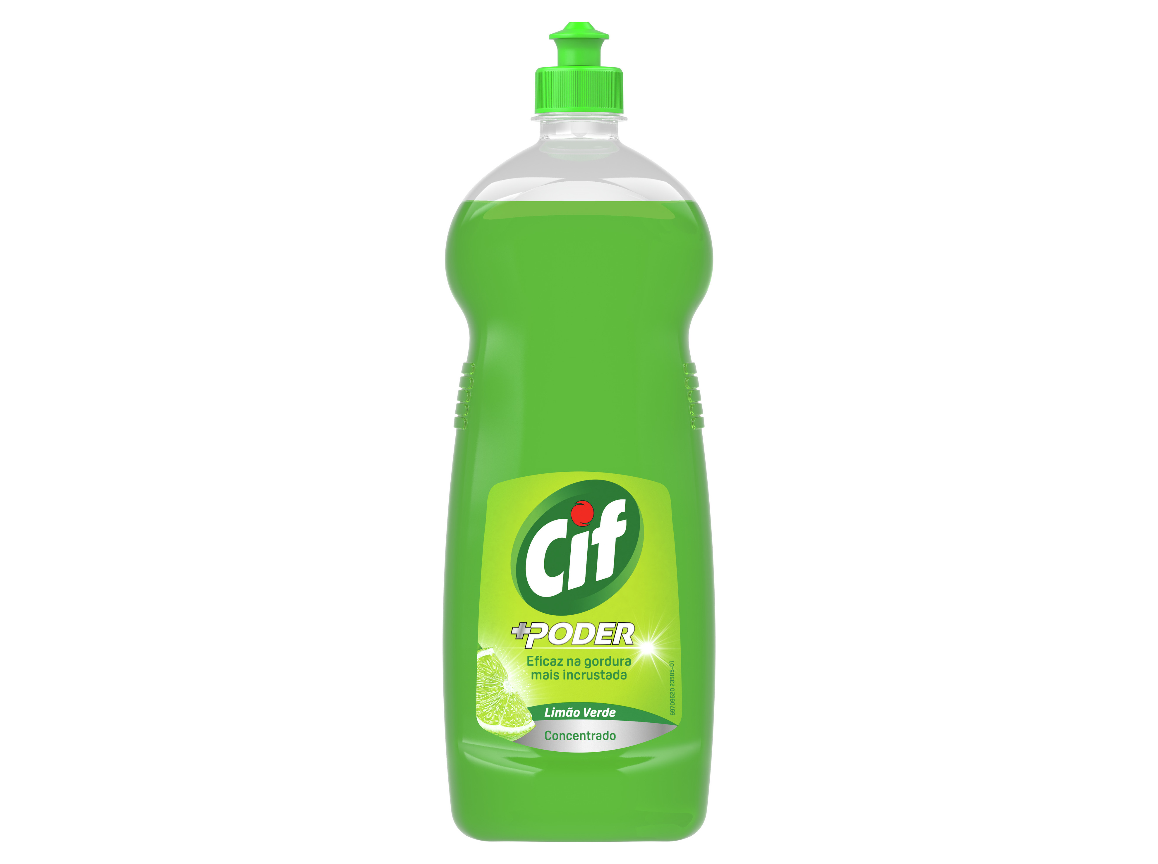 Detergente Cif Loiça Manual Concentrado Limão Verde 1l