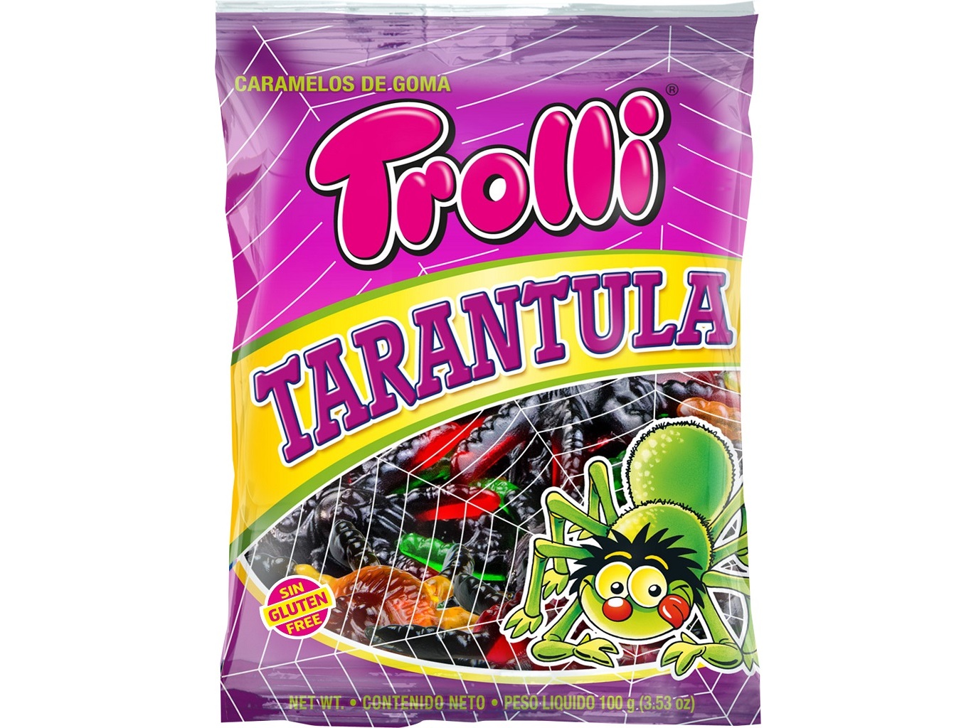 Gomas Trolli Tarantulas 100g