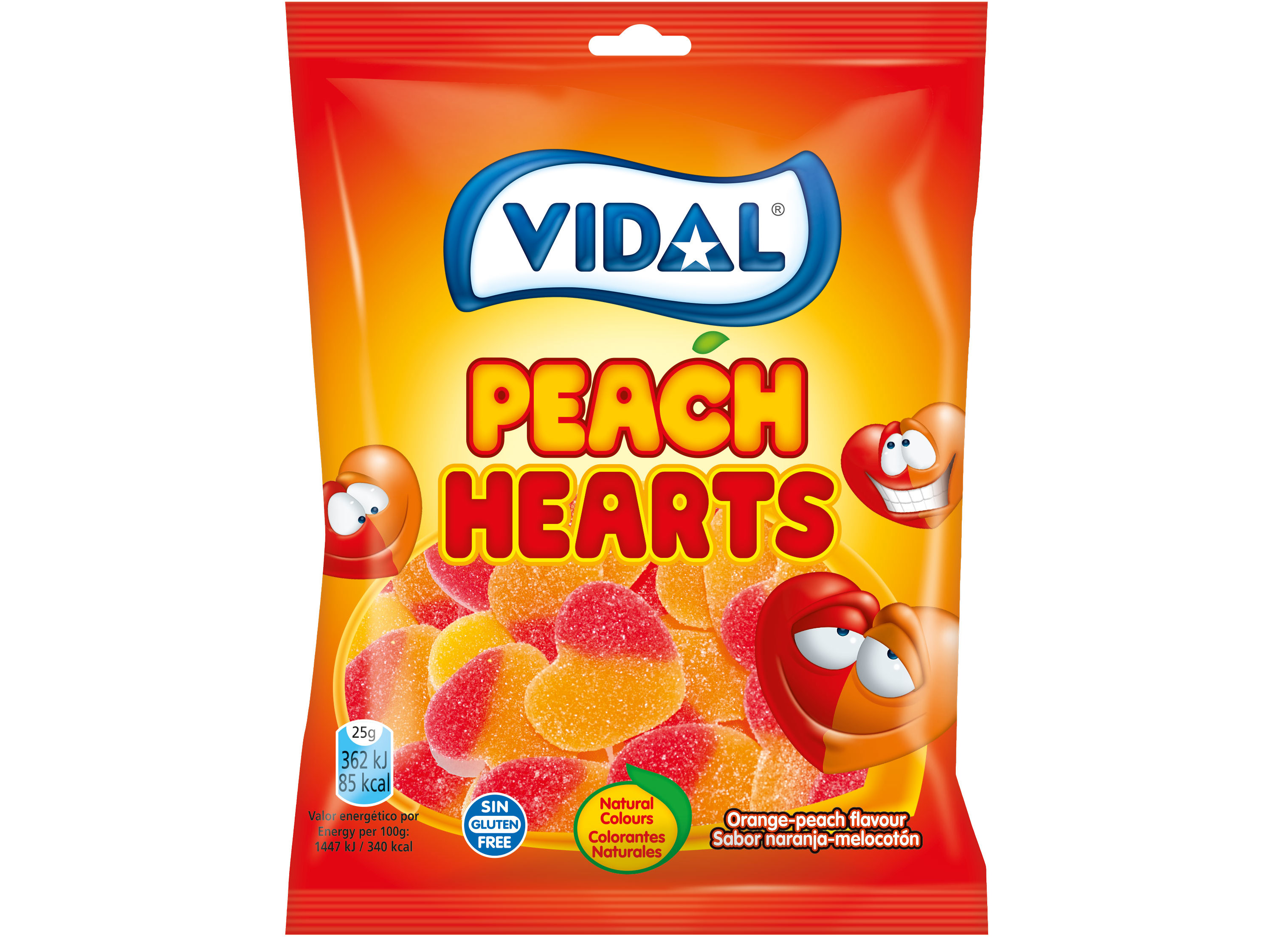 Gomas Vidal Corações 90 G