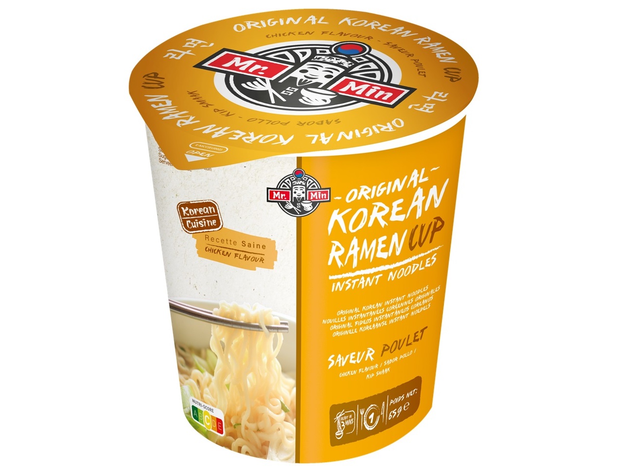 Noodles / Massa Mr. Min Copo Ramen Frango 65g