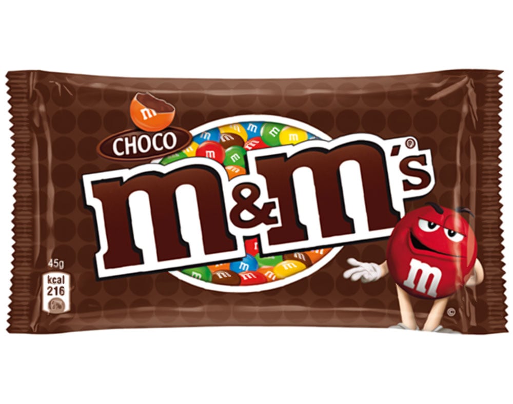 Chocolate M&m's Single 45g