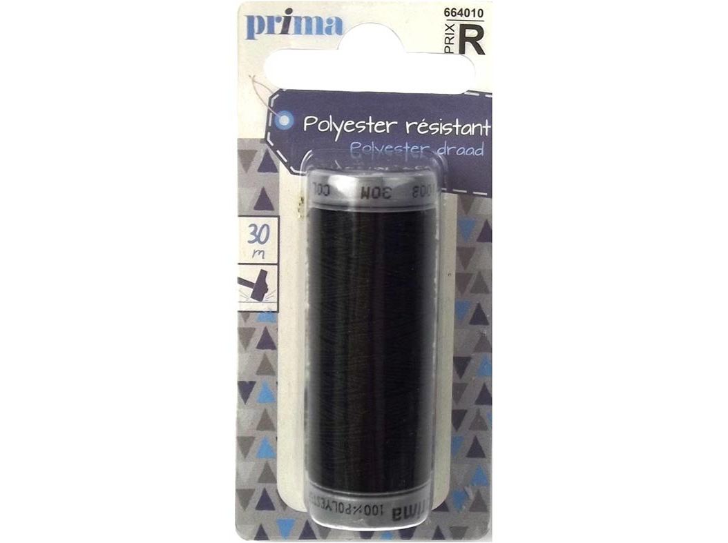 Linha Poliester Preto 664010