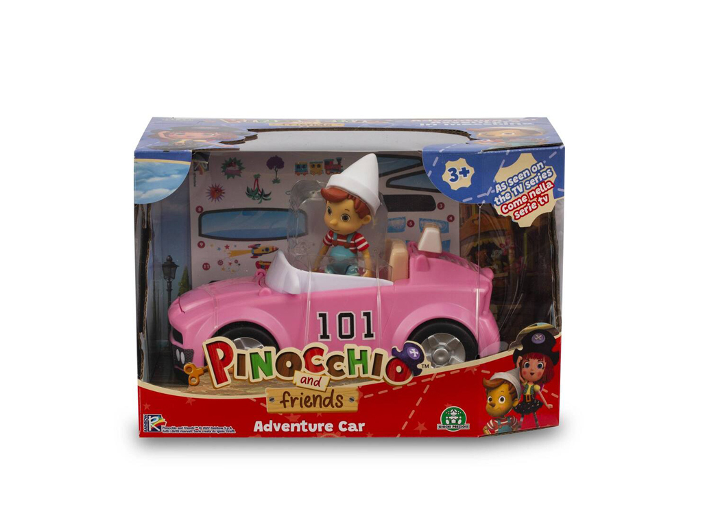 Carro Com Figura Pinóquio