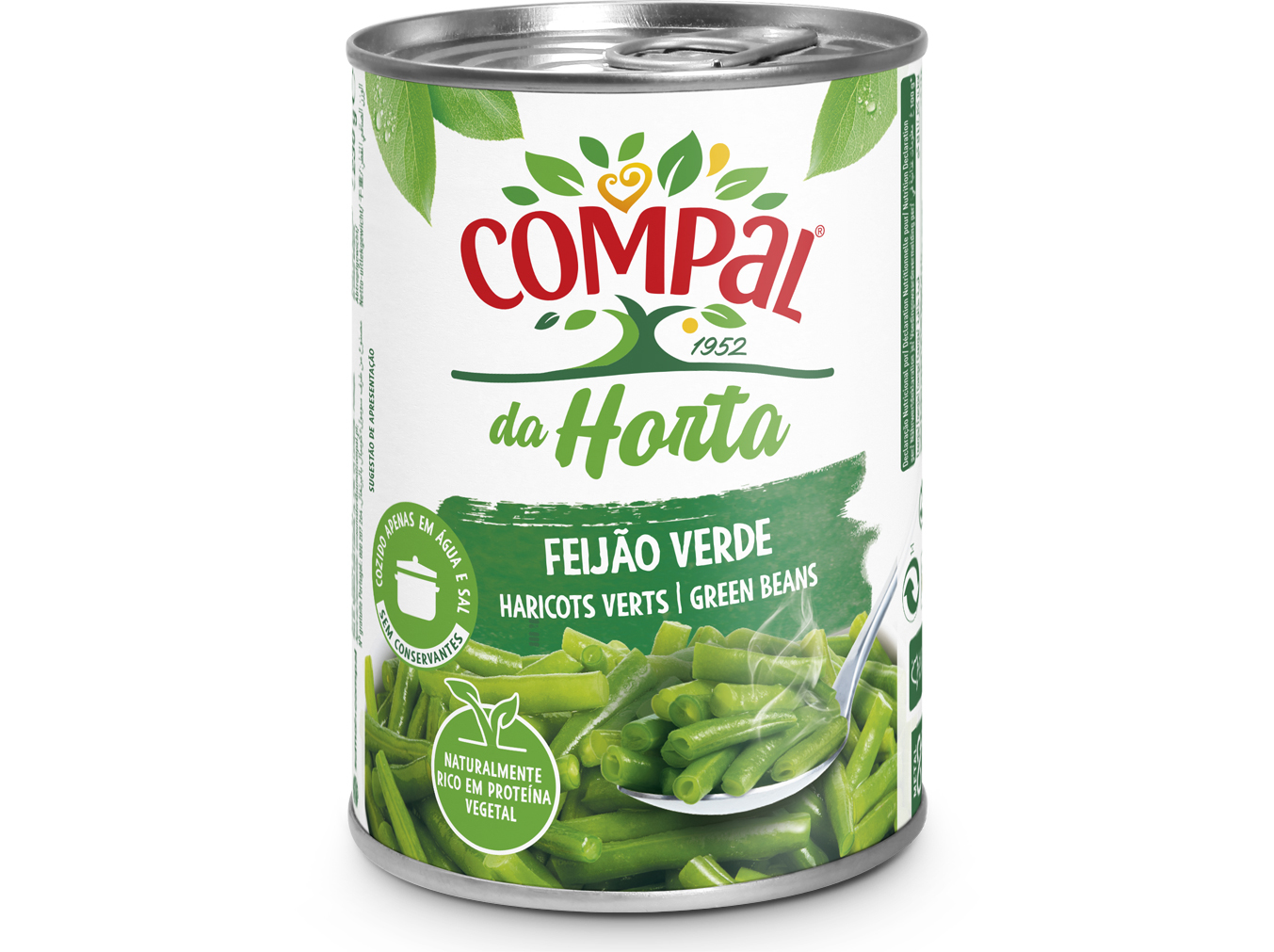 Feijão Verde Compal Horta 410gr